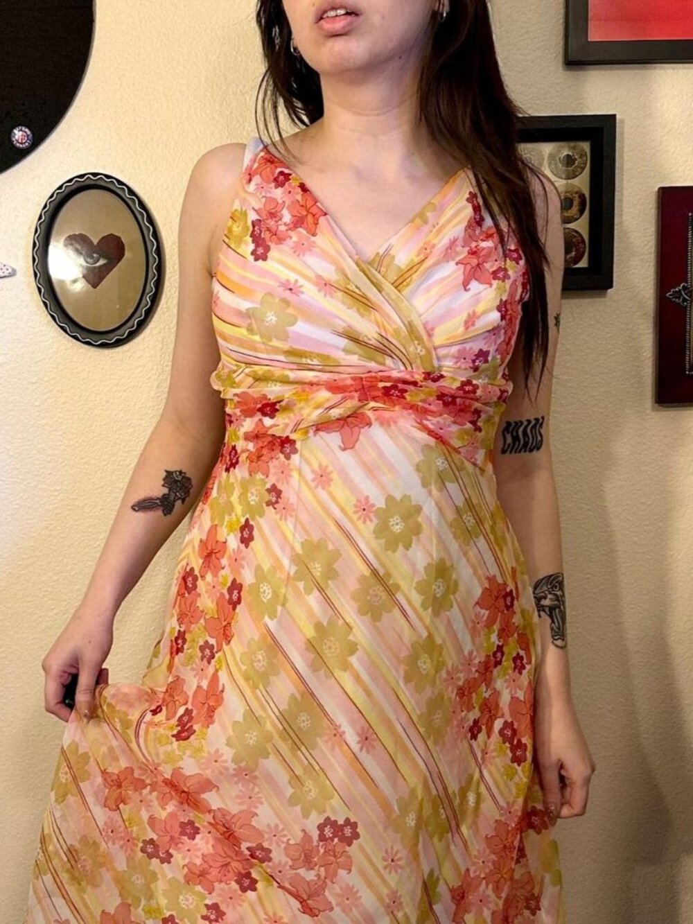 Y2K Floral Spring Dress